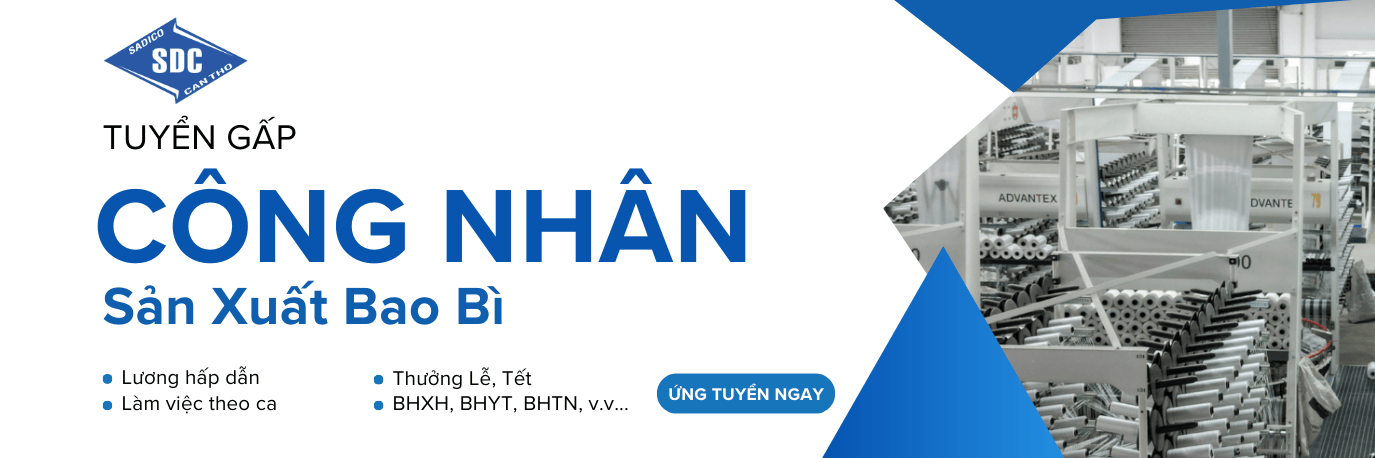 Tuyển công nhân sản xuất