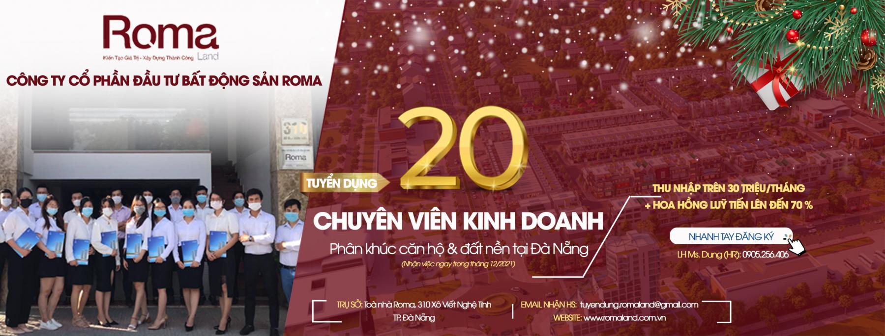 CÔNG TY CỔ PHẦN ĐẦU TƯ BẤT ĐỘNG SẢN ROMA