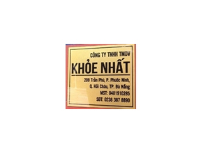 Công ty TNHH TMDV KHỎE NHẤT
